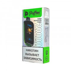 Электронная сигарета PuffMi Pure 20000 затяжек - Kiwi Passionfruit Guava (Киви маракуйя гуава)